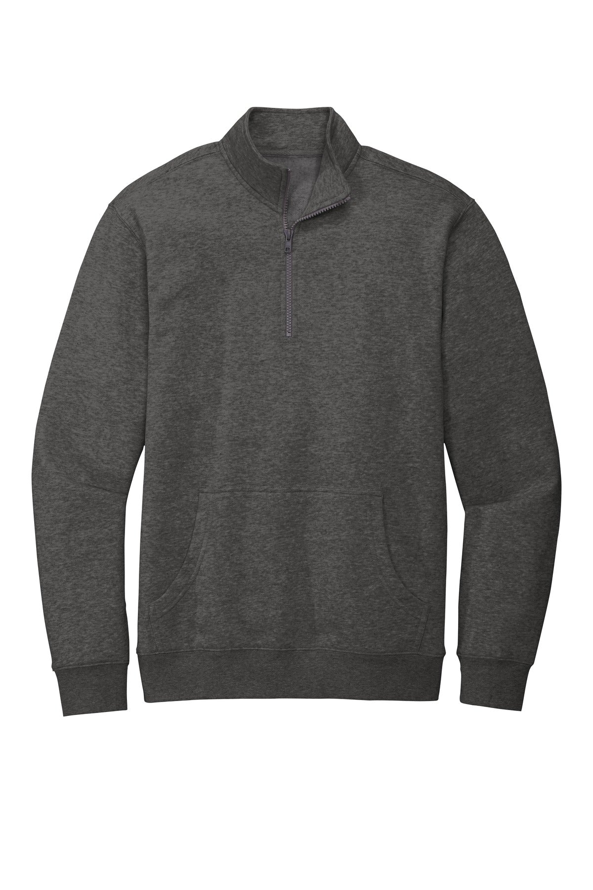 Unisex V.I.T. Fleece 1/4-Zip - Heather Charcoal