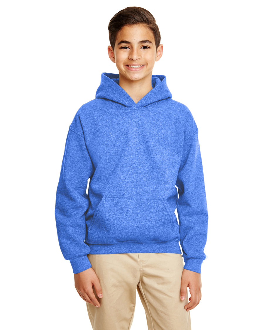Youth Heavy Blend™ 50/50 Hoodie - Heather Sport Royal