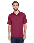 Men's Cool & Dry Mesh Piqué Polo - Maroon