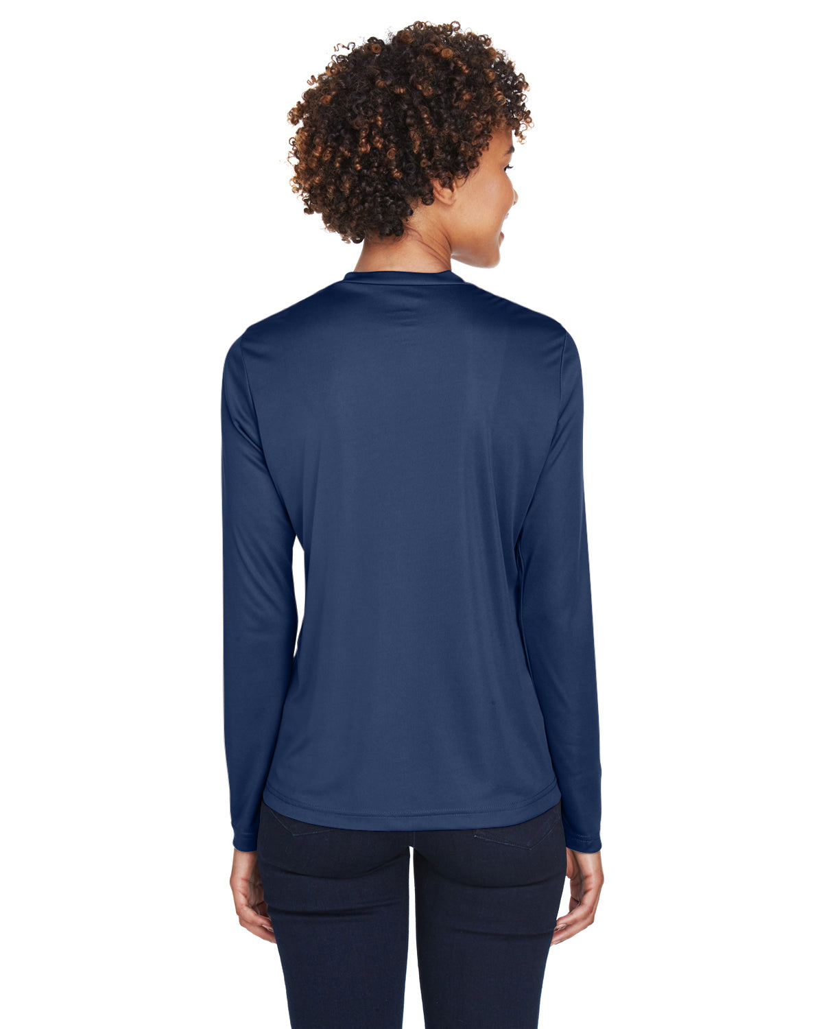 Women's Zone Performance Long-Sleeve T-Shirt - Sport Dark Navy