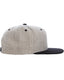 Yupoong 6089MT - Unisex 6-Panel Structured Flat Visor Classic Two-Tone Snapback - Heather / Black
