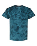 Crystal Tie Dye T-Shirt - Navy