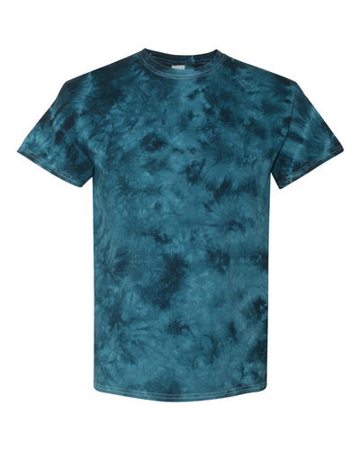 Crystal Tie Dye T-Shirt - Navy