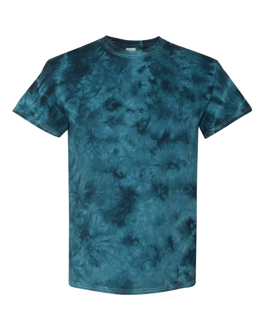 Crystal Tie Dye T-Shirt - Navy