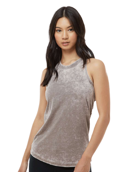 Women's Zen Jersey Tank - Cement