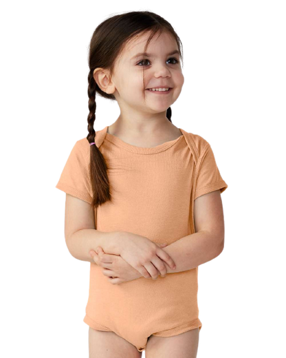 Infant Fine Jersey Bodysuit - Peachy