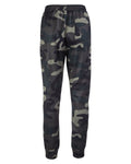 Unisex Heather Performance Jogger Pant - Green Camo