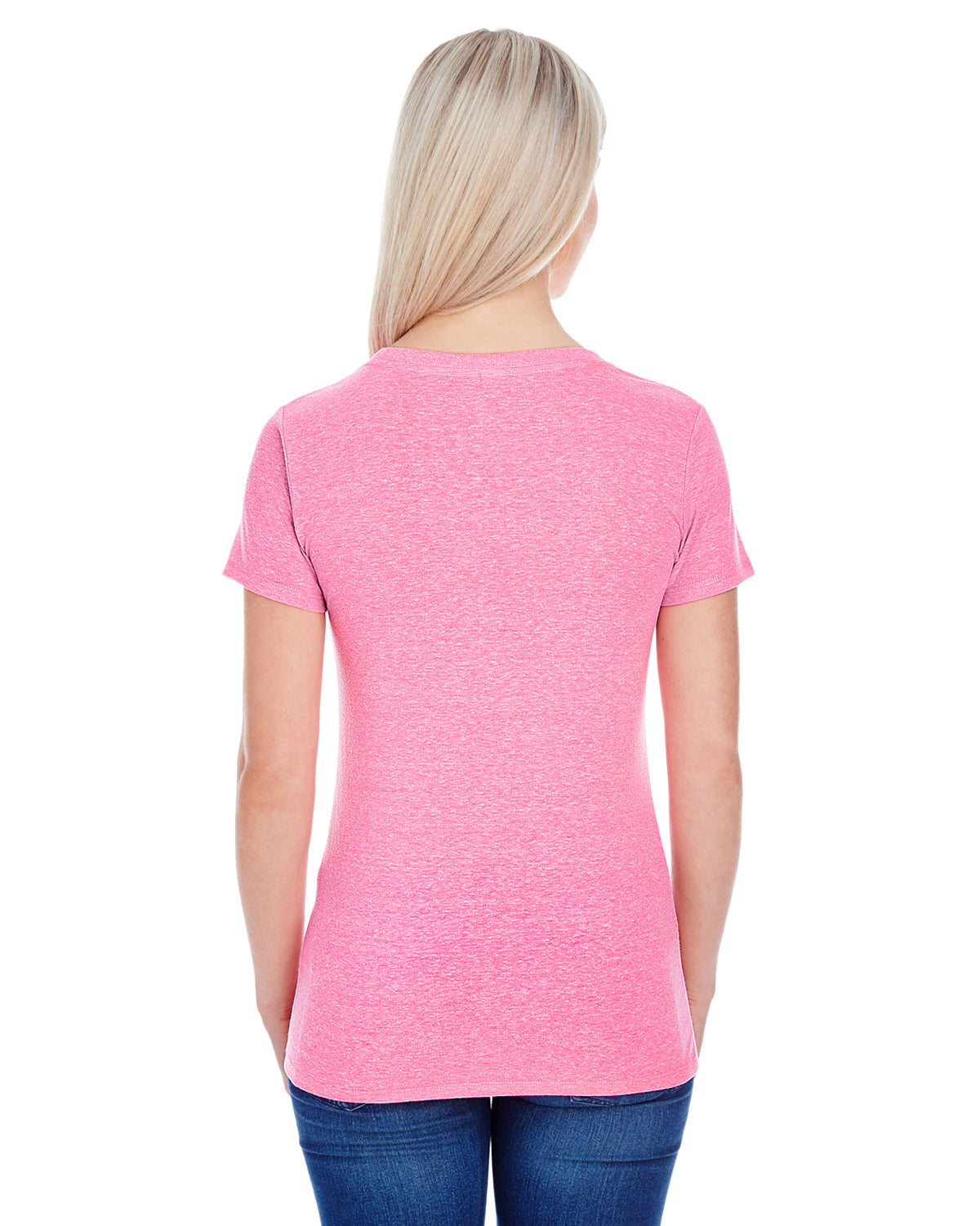 Women's Triblend Short-Sleeve T-Shirt - Neon Pink Triblend