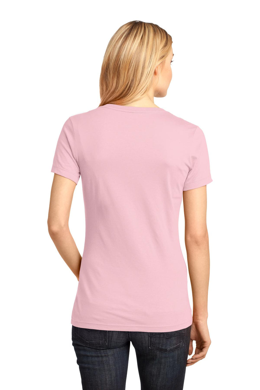 Women's Perfect Weight V-Neck Tee - Light Pink