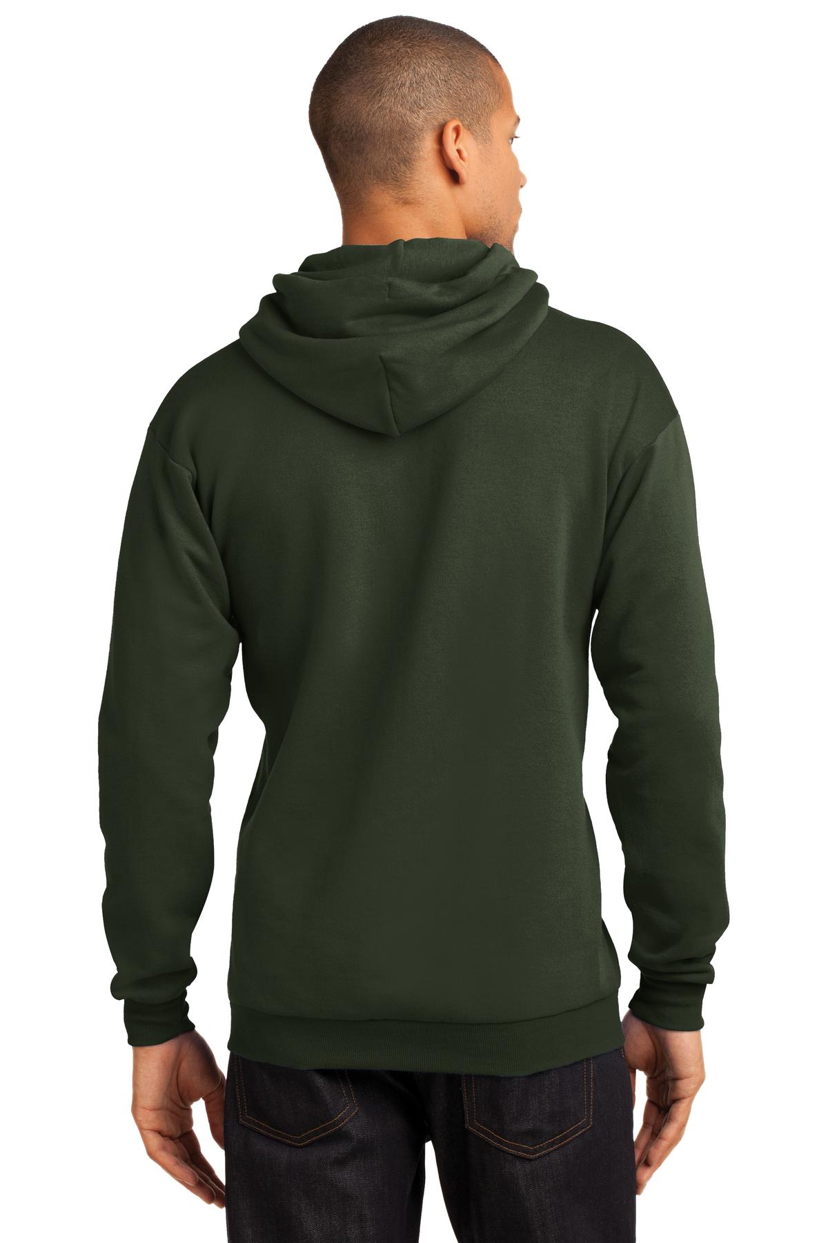 Unisex Core Fleece Pullover Hoodie - Olive