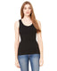 Bella + Canvas 4000 - Women's 2x1 Rib Tank - Black