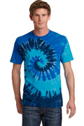 Unisex Tie-Dye Tee - Ocean Rainbow