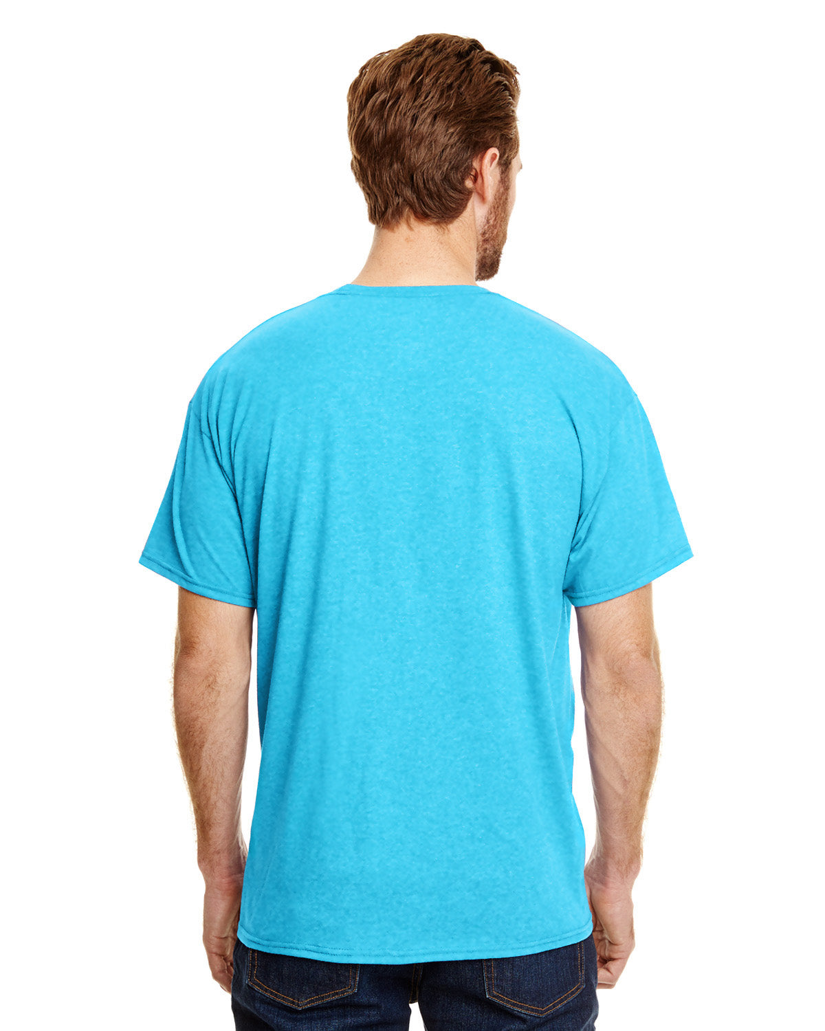 Perfect-T Triblend Short Sleeve Tee - Turquoise Triblend