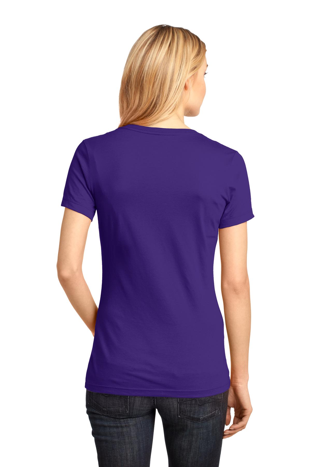 Women's Perfect Weight V-Neck Tee - Purple