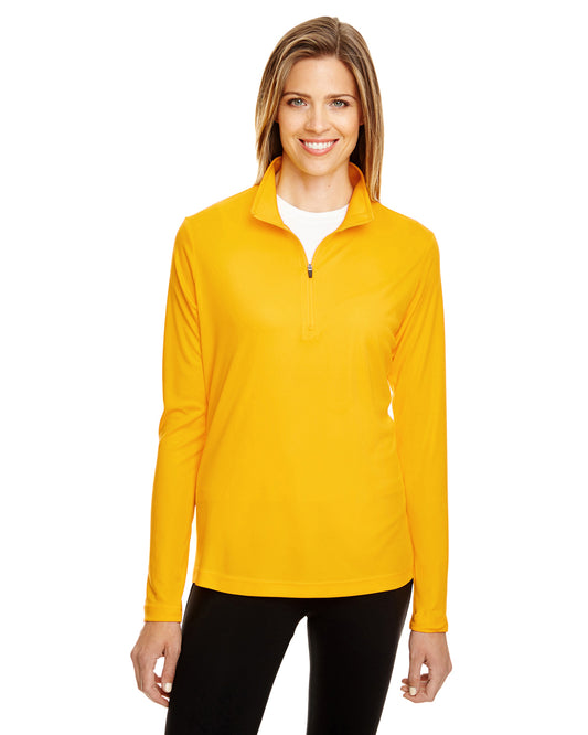 Women's Zone Performance Quarter-Zip - Sport Athletic Gold
