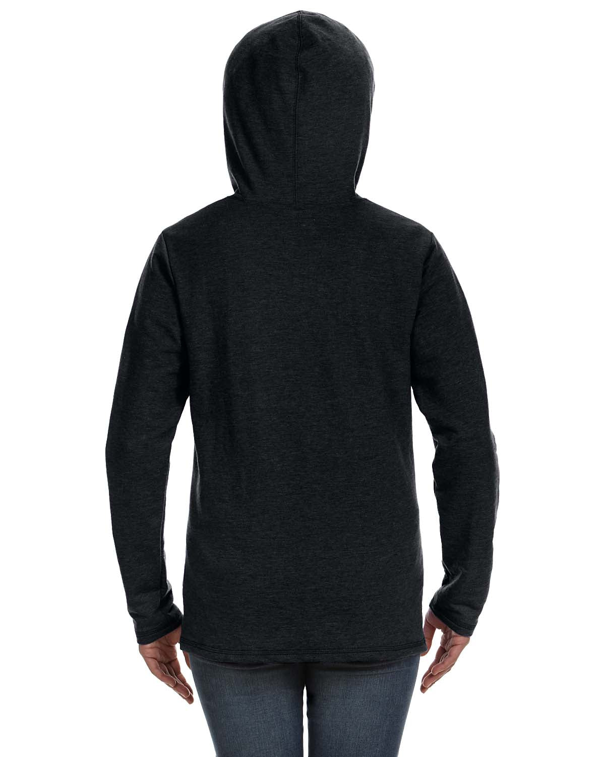 Women's Hooded French Terry - Black