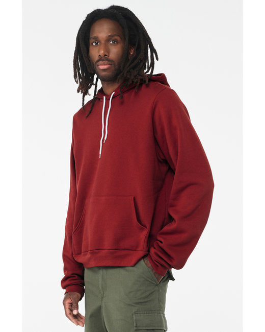 Unisex Sponge Fleece Pullover Hoodie - Cardinal