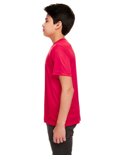 Youth Cool & Dry Sport Performance Interlock T-Shirt - Red