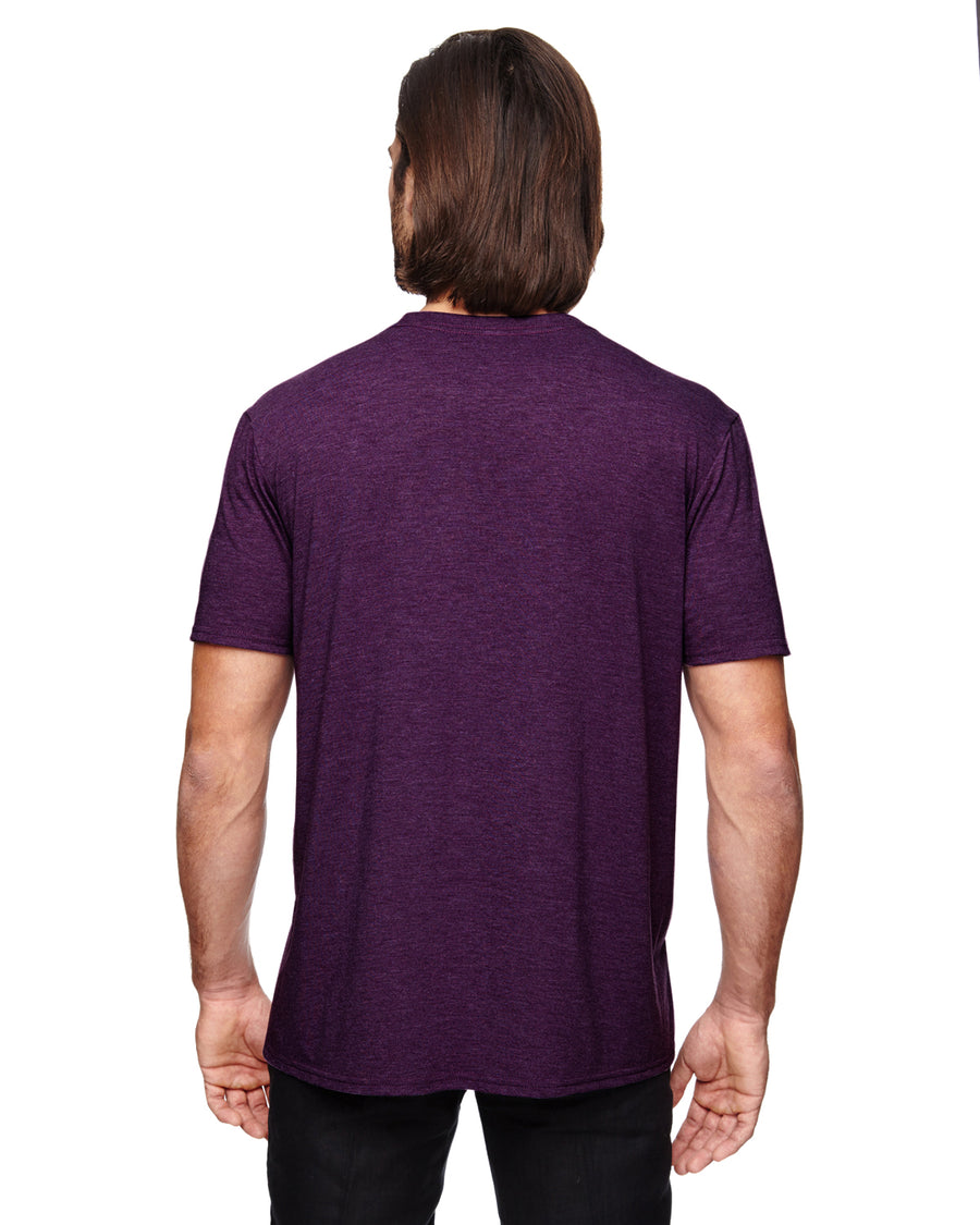 Unisex Triblend T-Shirt - Heather Aubergine