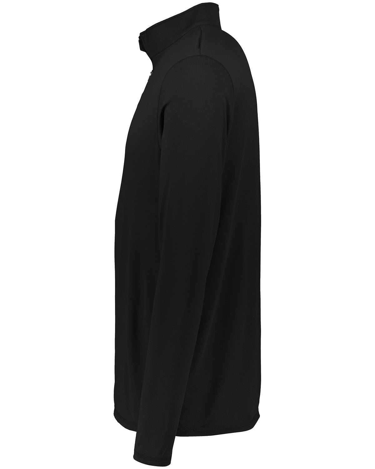 Unisex Attain Quarter-Zip Pullover - Black