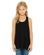 Bella + Canvas B8800Y - Youth Flowy Racerback Tank - Black
