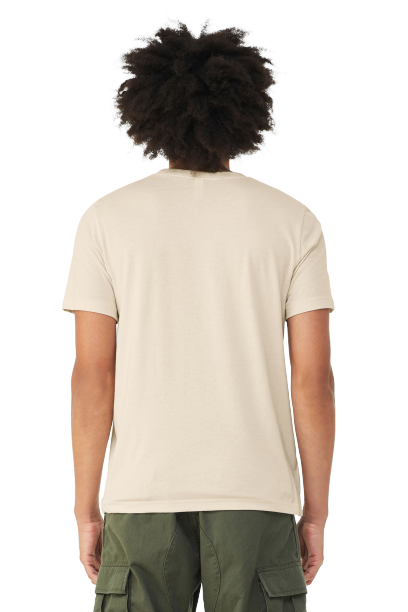 Unisex Heather CVC T-Shirt - Heather Oatmeal