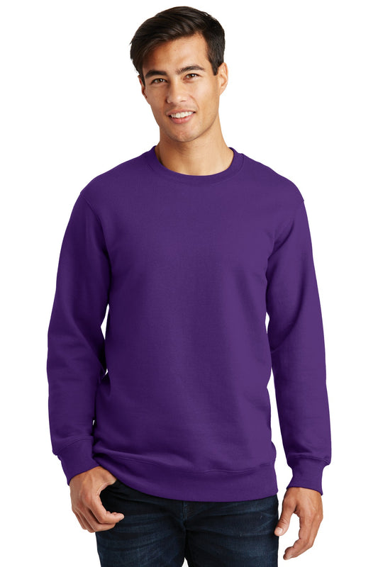 Unisex Fan Favorite Fleece Crewneck Sweatshirt - Team Purple