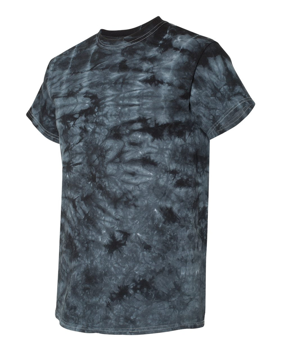 Crystal Tie Dye T-Shirt - Black Crystal
