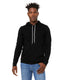 Bella + Canvas 3719 - Unisex Sponge Fleece Pullover Hoodie - Dtg Black