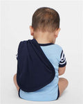 Rabbit Skins 1014 Navy — on model back