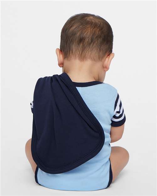 Rabbit Skins 1014 Navy — on model back