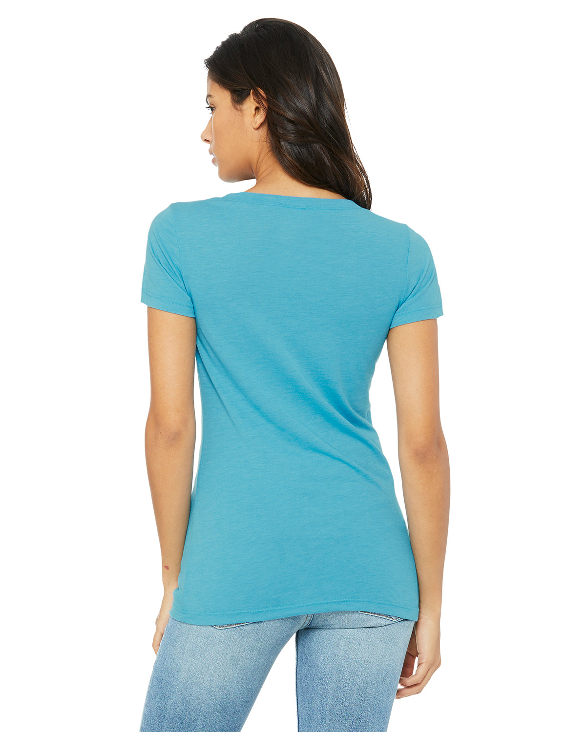 Women's Triblend Short-Sleeve T-Shirt - Aqua Triblend
