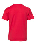 Hanes 498Y Athletic Red — back