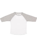 Toddler Baseball T-Shirt - White / Vintage Heather