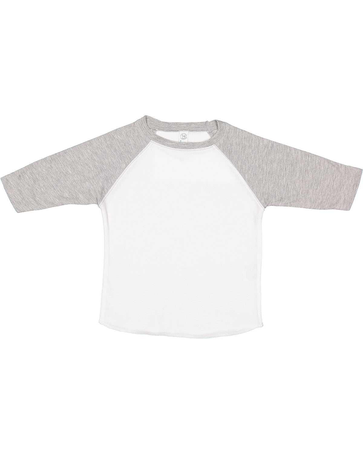 Toddler Baseball T-Shirt - White / Vintage Heather