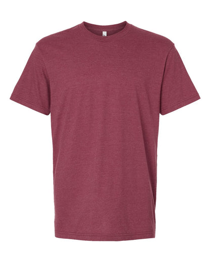 Unisex CVC T-Shirt - Heather Cranberry