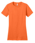 Women's Fitted The Concert Tee - Neon Orange