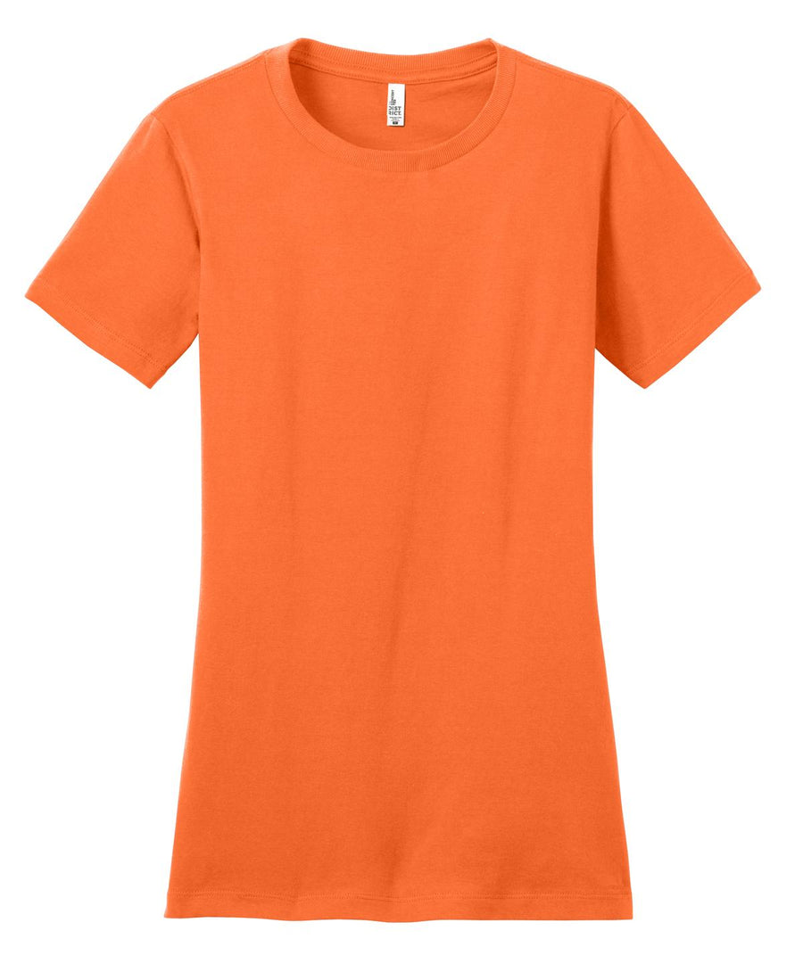 Women's Fitted The Concert Tee - Neon Orange