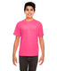 UltraClub 8420Y - Youth Cool & Dry Sport Performance Interlock T-Shirt - Heliconia