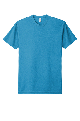Unisex CVC Crewneck T-Shirt - Turquoise