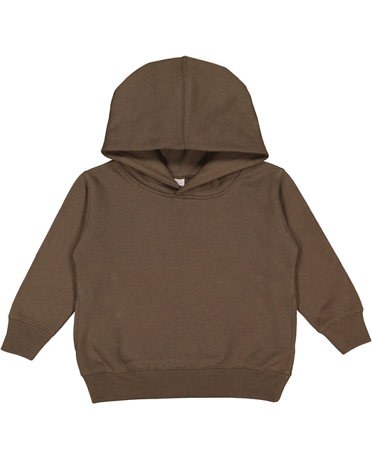 Toddler Pullover Fleece Hoodie - Military Green