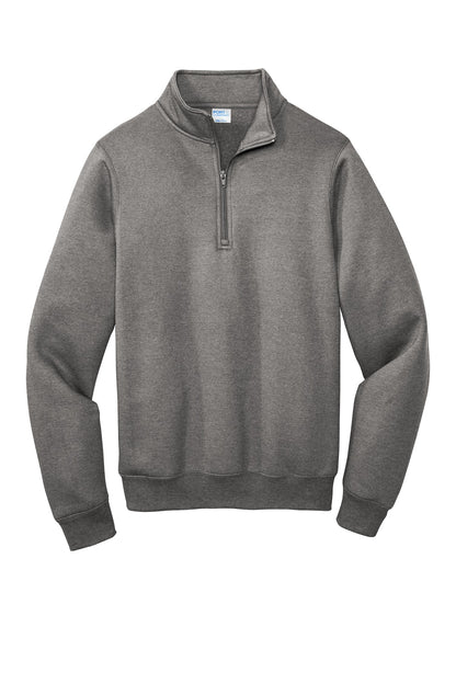Unisex Core Fleece 1/4-Zip Pullover Sweatshirt - Graphite Heather