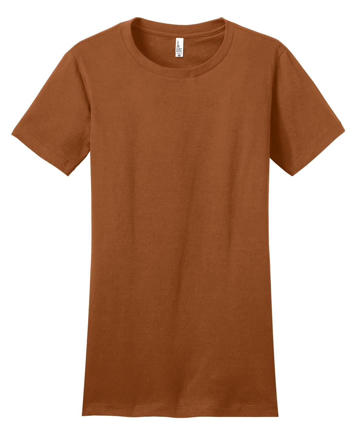 Women's Fitted The Concert Tee - Burnt Orange