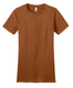 District DT5001 - Women's Fitted The Concert Tee - Burnt Orange