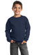 Port & Company PC90Y - Youth Core Fleece Crewneck Sweatshirt - Navy