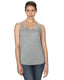 Anvil 6751L - Women's Triblend Racerback Tank - Heather Gray