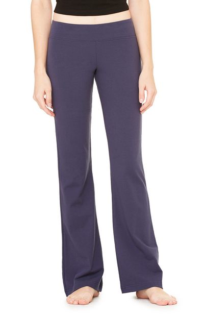 Women's Cotton/Spandex Fitness Pant - Navy