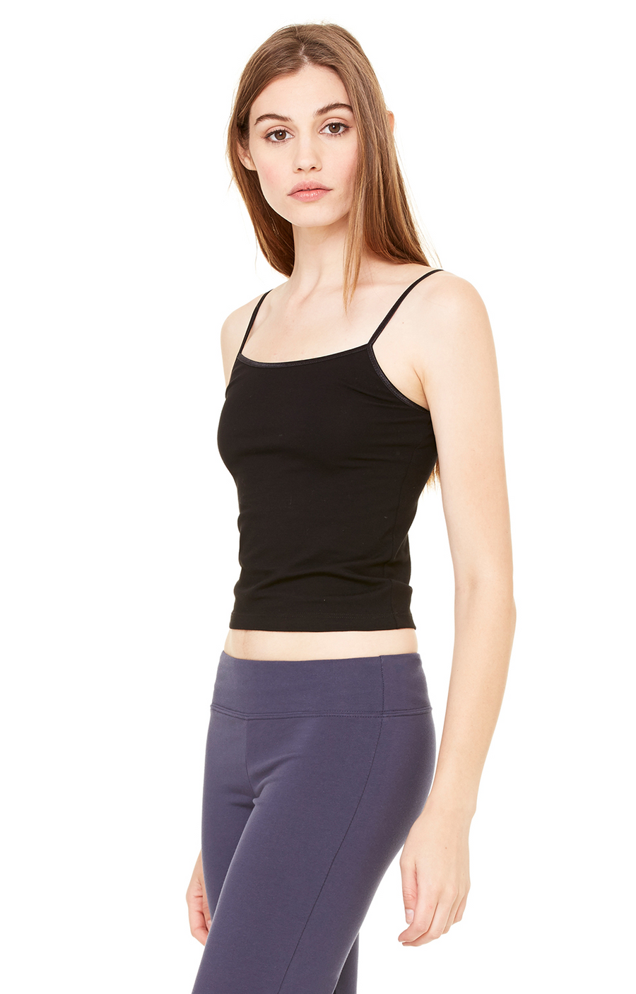 Women's Cotton/Spandex Fitness Pant - Navy