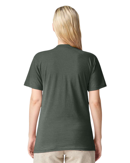 Unisex CVC T-Shirt - Heather Forest