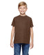 LAT 6101 - Youth Fine Jersey T-Shirt - Vintage Chocolate